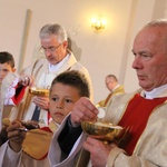 Poświęcenie ołtarza w Gnojniku