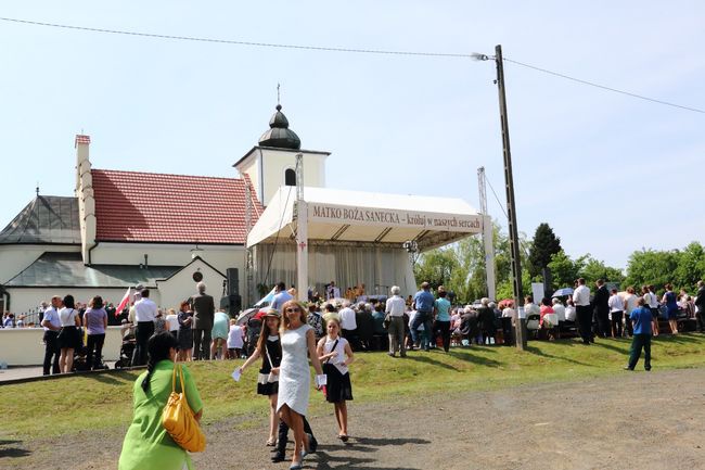 Koronacja obrazu Matki Bożej Saneckiej