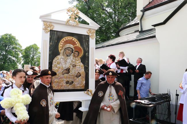 Koronacja obrazu Matki Bożej Saneckiej