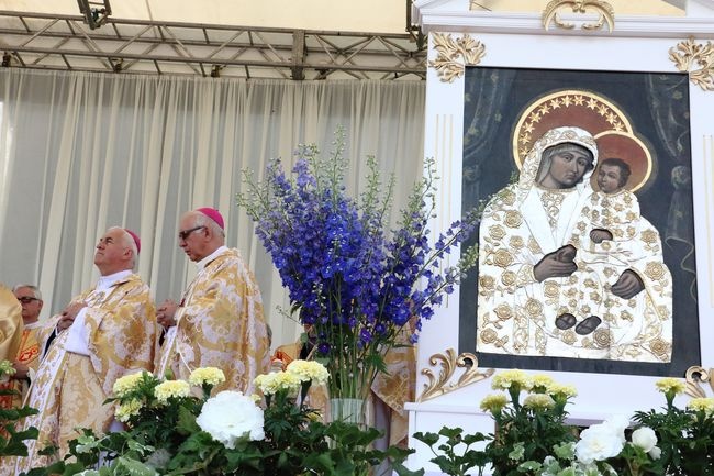 Koronacja obrazu Matki Bożej Saneckiej