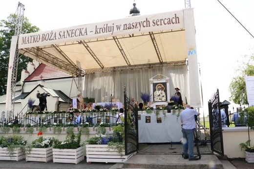 Koronacja obrazu Matki Bożej Saneckiej