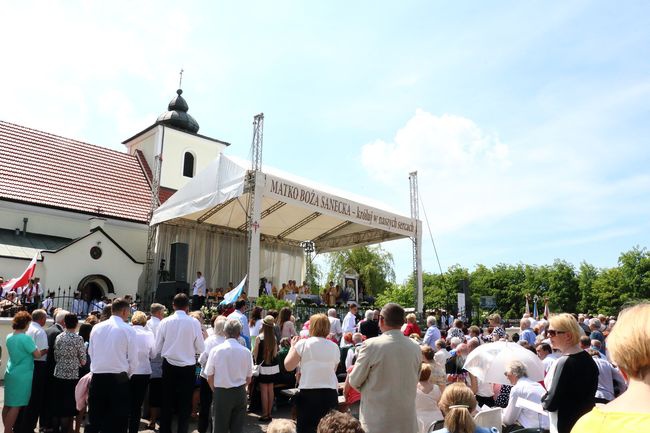 Koronacja obrazu Matki Bożej Saneckiej