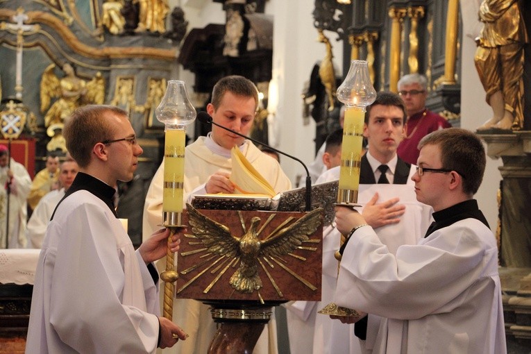 Święcenia diakonatu w Łowiczu