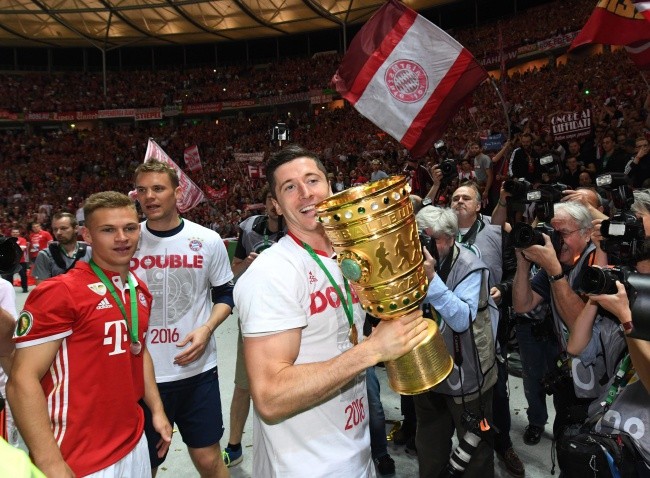 Lewandowski na drugim miejscu