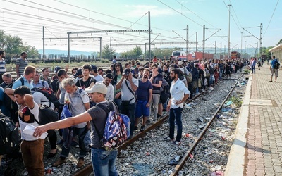 Ewakuacja koczowiska uchodźców Idomeni