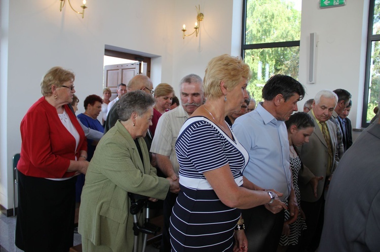 Poświęcenie kaplicy cmentarnej w Radomyślu