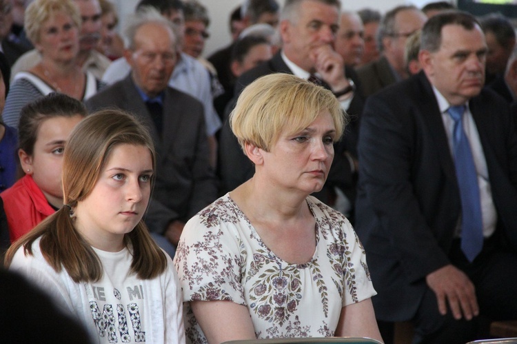 Poświęcenie kaplicy cmentarnej w Radomyślu