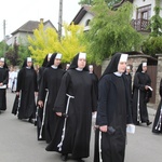 Procesja Bożego Ciała w parafii św. Elżbiety w Cieszynie