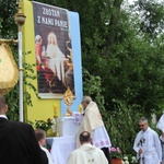 Procesja Bożego Ciała w parafii św. Elżbiety w Cieszynie