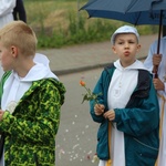 Procesja Bożego Ciała w parafii św. Elżbiety w Cieszynie