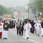 Procesja Bożego Ciała w parafii św. Elżbiety w Cieszynie