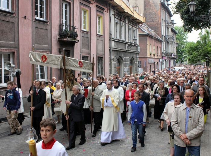 Procesja Bożego Ciała w Gliwicach