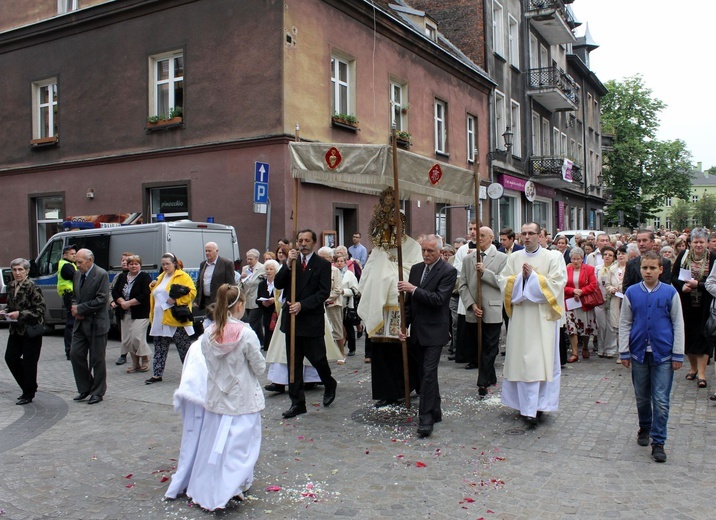 Procesja Bożego Ciała w Gliwicach