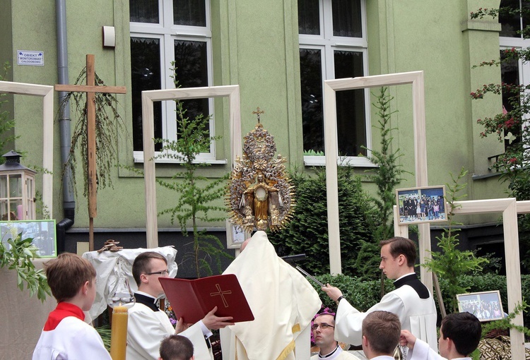 Procesja Bożego Ciała w Gliwicach