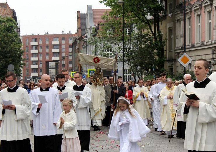 Procesja Bożego Ciała w Gliwicach