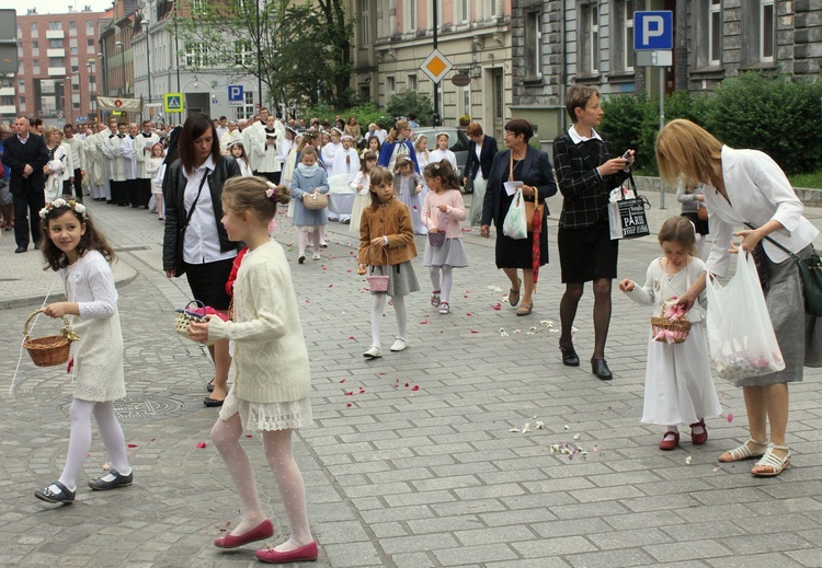 Procesja Bożego Ciała w Gliwicach