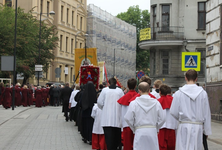 Procesja Bożego Ciała w Gliwicach