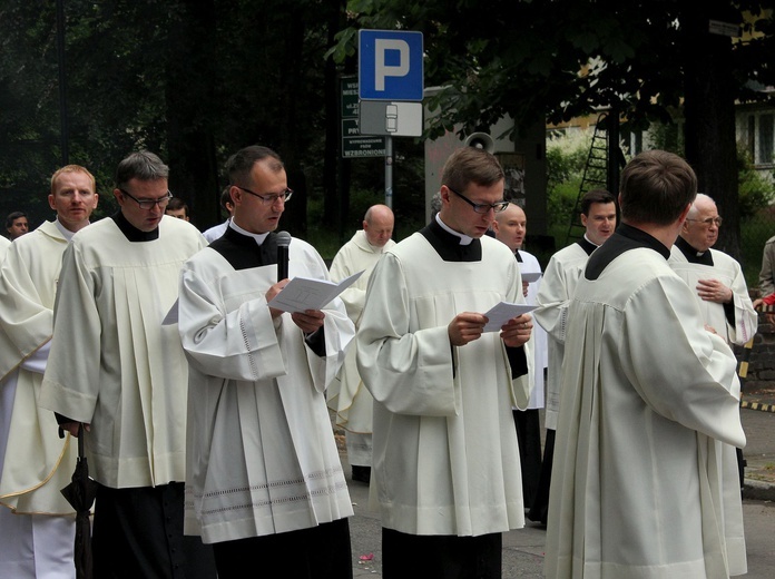 Procesja Bożego Ciała w Gliwicach