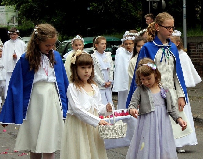 Procesja Bożego Ciała w Gliwicach