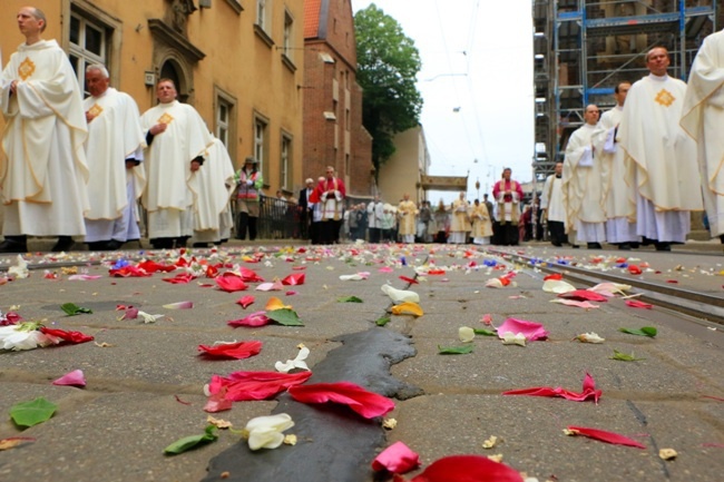 Centralna procesja Bożego Ciała we Wrocławiu