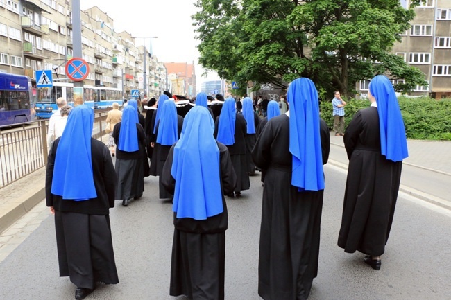 Centralna procesja Bożego Ciała we Wrocławiu