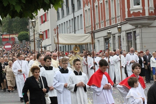 Procesja Bożego Ciała w Trzebnicy