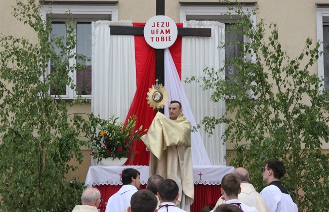 Procesja Bożego Ciała w Trzebnicy