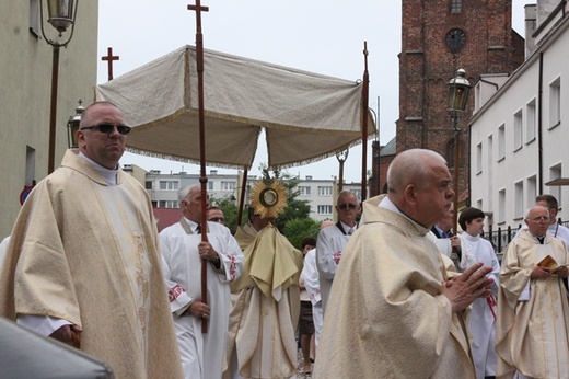 Procesja Bożego Ciała w Trzebnicy