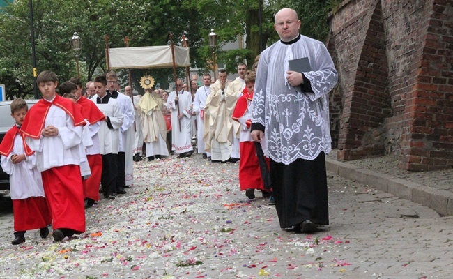 Procesja Bożego Ciała w Trzebnicy