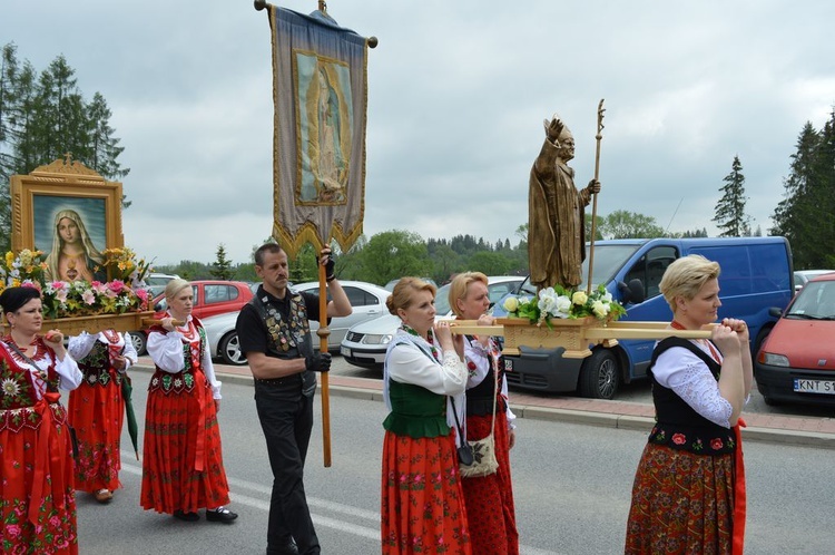 Boże Ciało 2016 - procesja w Miętustwie 