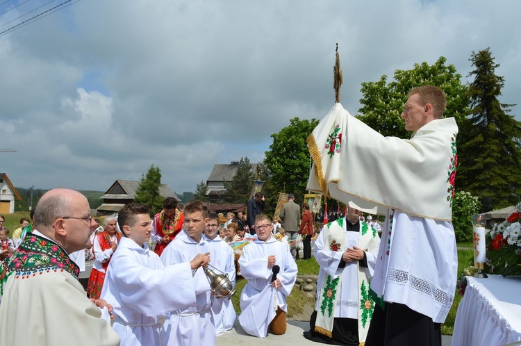 Boże Ciało 2016 - procesja w Miętustwie 