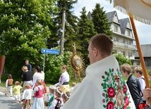 Boże Ciało 2016 - procesja w Miętustwie 