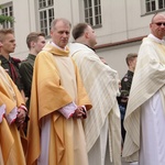 Boże Ciało 2016 - procesja z Wawelu na Rynek Główny 