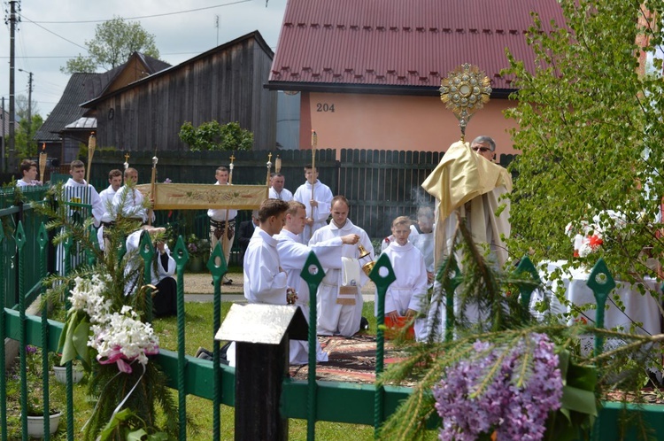 Boże Ciało 2016 - procesja w Czarnym Dunajcu