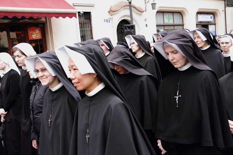 Boże Ciało 2016 - procesja z Wawelu na Rynek Główny 