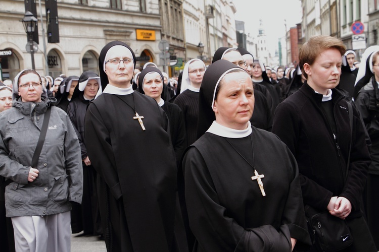 Boże Ciało 2016 - procesja z Wawelu na Rynek Główny 