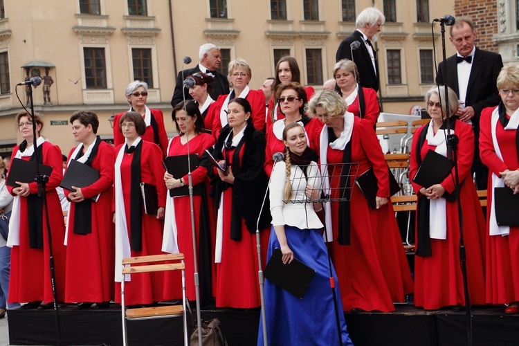 Boże Ciało 2016 - procesja z Wawelu na Rynek Główny 