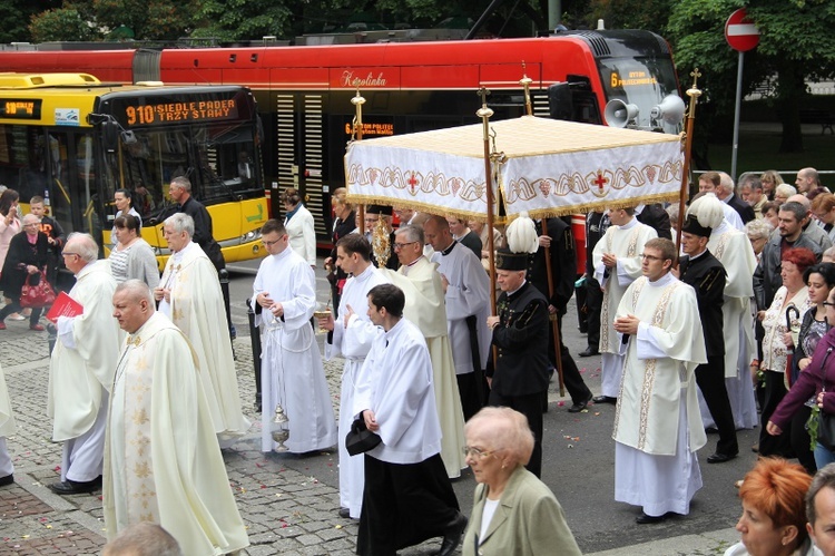 Procesja Bożego Ciała w Katowicach - 2016 r.