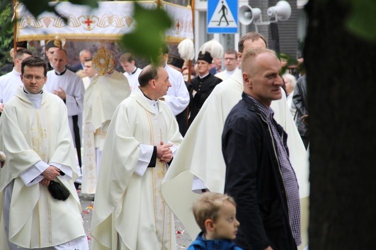 Procesja Bożego Ciała w Katowicach - 2016 r.