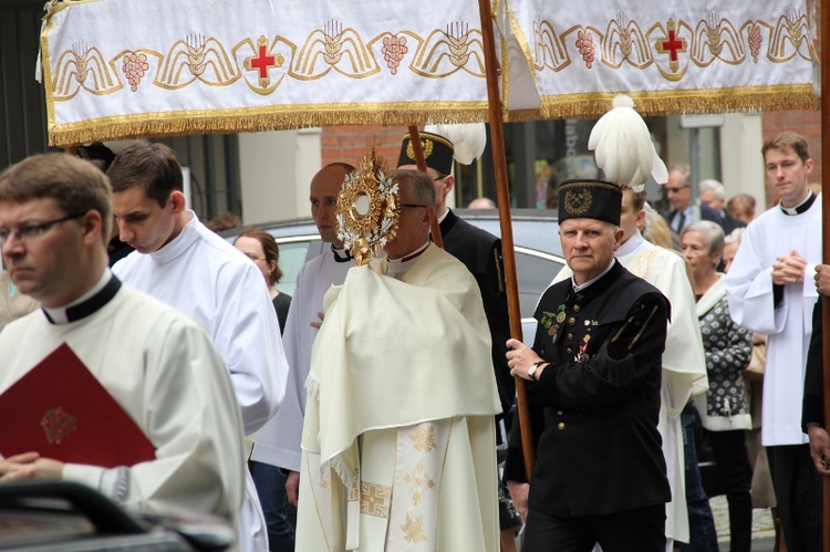 Procesja Bożego Ciała w Katowicach - 2016 r.