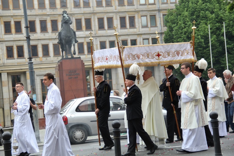 Procesja Bożego Ciała w Katowicach - 2016 r.