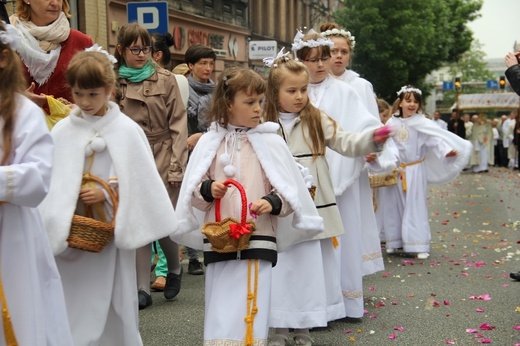 Procesja Bożego Ciała w Katowicach - 2016 r.