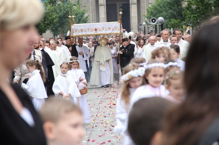 Procesja Bożego Ciała w Katowicach - 2016 r.