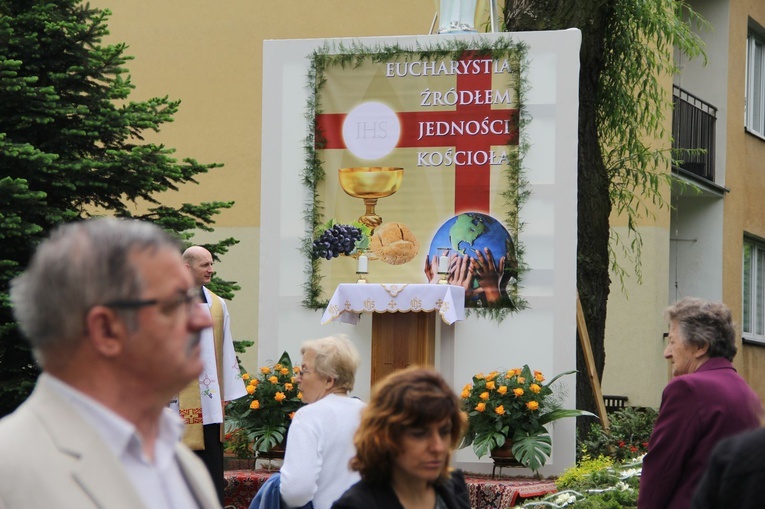 Procesja w Mościcach