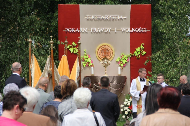Procesja w Mościcach