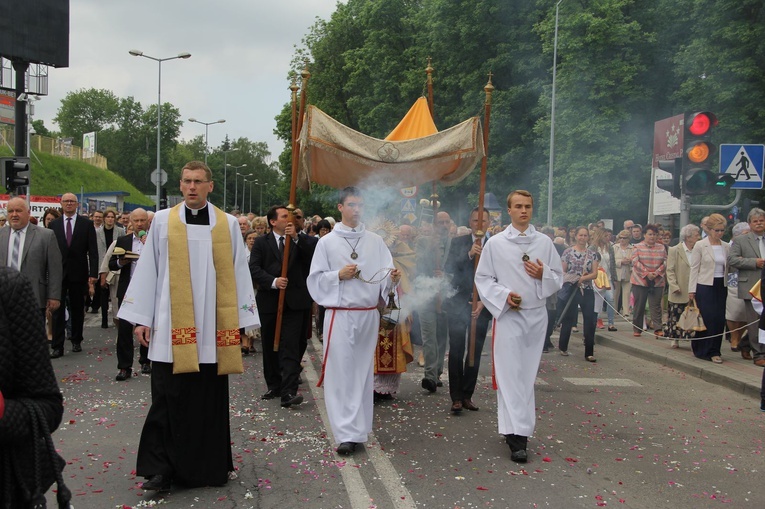 Procesja w Mościcach