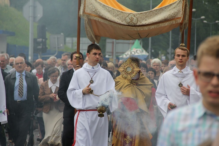 Procesja w Mościcach