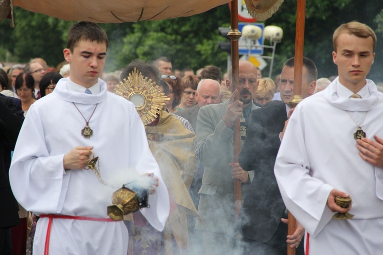 Procesja w Mościcach