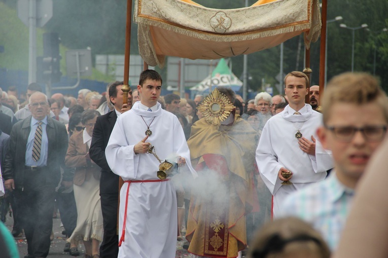 Procesja w Mościcach