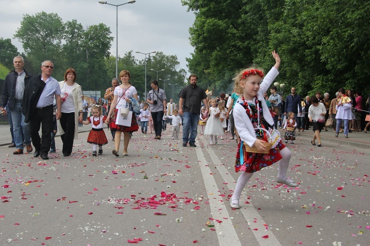 Procesja w Mościcach